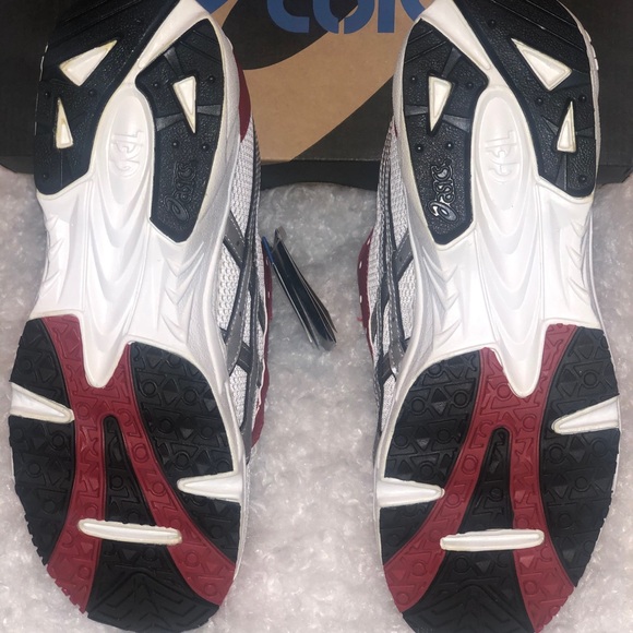 Asics Gel Tiger Paw 99 White Silver Japan Red - Picture 4 of 6